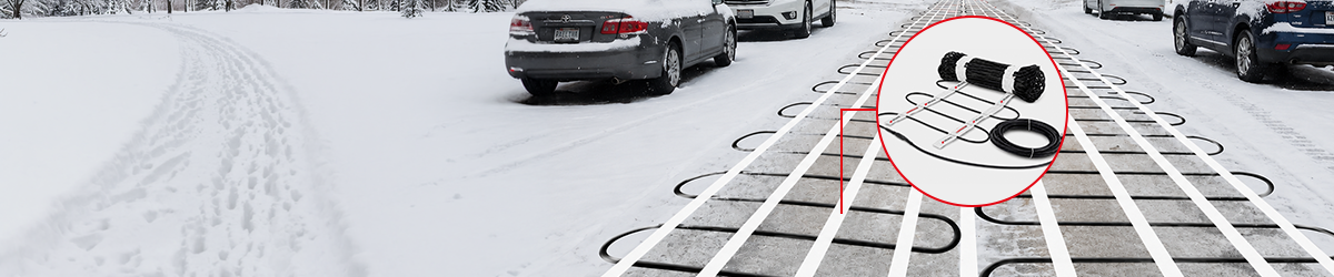 Asphalt Snow Melting Heating Cable & Mat